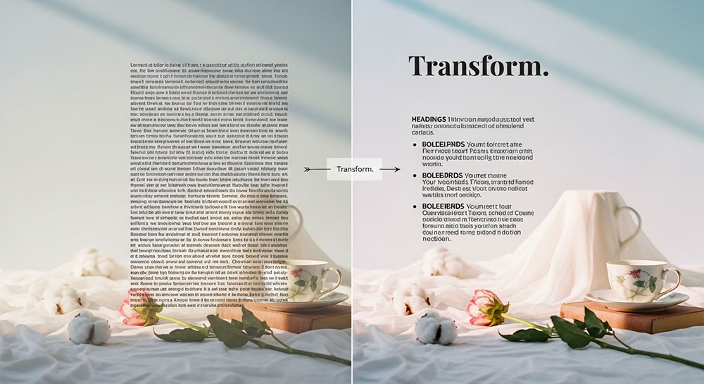 From Boring to Bold: Transforming Text with Online Tools