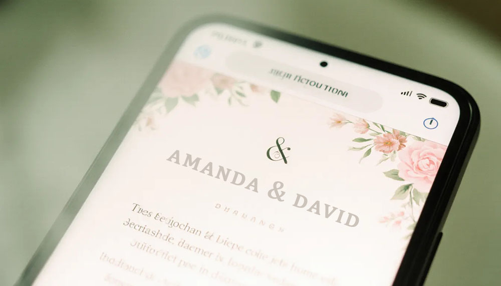 Using Small Caps for Elegant Wedding Invitations