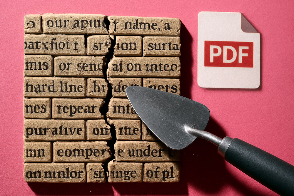 How to Fix Broken Text Formatting from PDF Copies