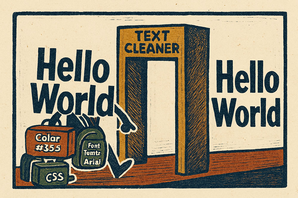 Copy-Paste Nightmares: How to Remove Weird Formatting